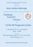 Fundacja Talent Cieszyn - LUKS III Węgierska Górka
